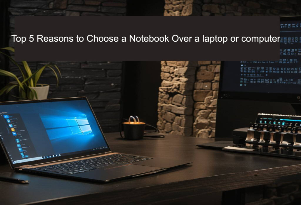 Top 5 Reasons to Choose a Notebook Over a laptop or computer