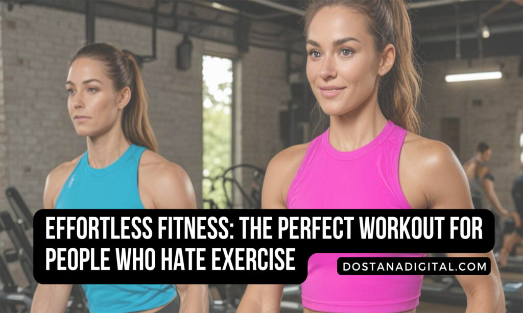 Effortless Fitness: The Perfect Workout for People Who Hate Exercise